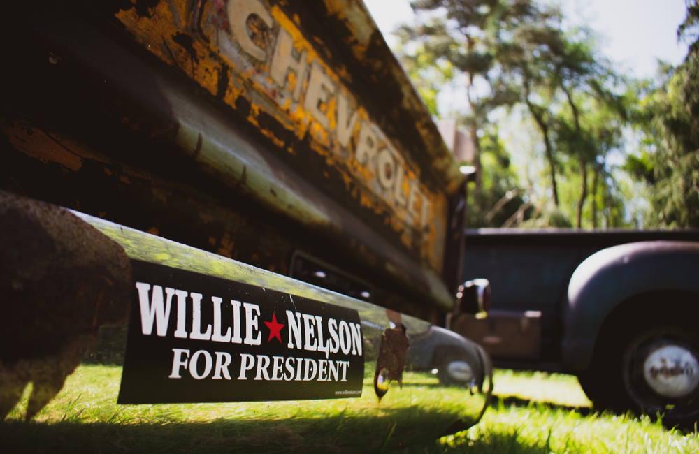 Willie Nelson Smoke Marijuana At The White House