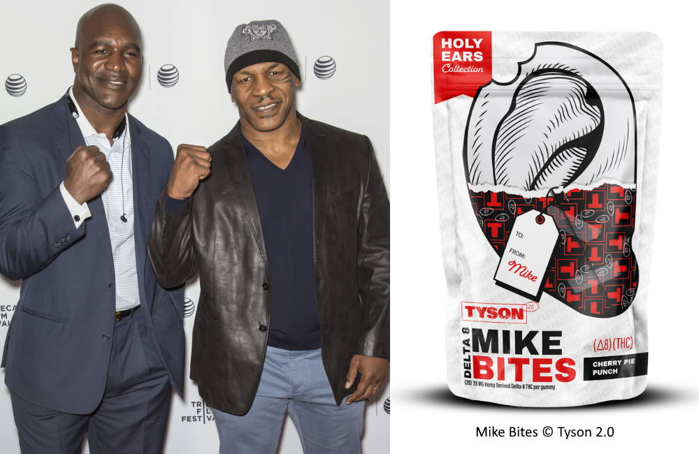 Tyson, Holyfield Partner on Holy Ears Cannabis Edibles