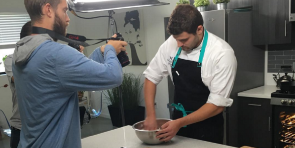 theherbalchef filming cannabisinfused